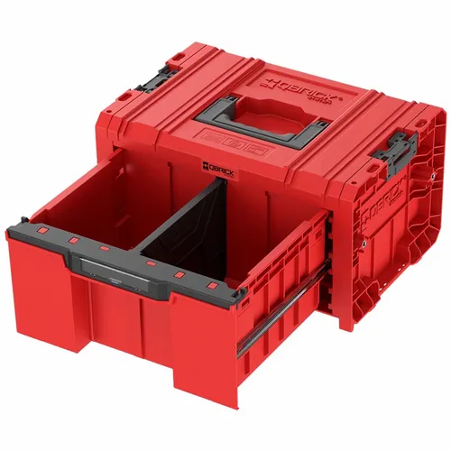 Skrzynka narzędziowa QBRICK Drawer 1 Toolbox 2.0 Basic Red Ultra HD Custom