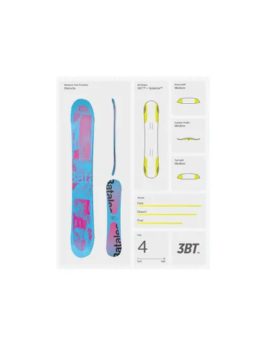 Deska snowboardowa Bataleon Distortia - Długość (cm) - 143