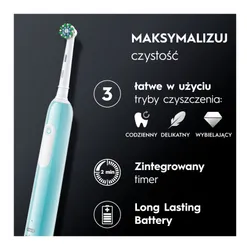 Szczoteczka rotacyjna ORAL-B Pro 1 Niebieski + Etui