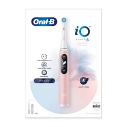 Электрическая зубная щетка Oral-B Io6 Pink Sand