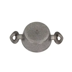 Garnek aluminiowy z pokrywką VALDINOX ROCK SZARY 1,8 l