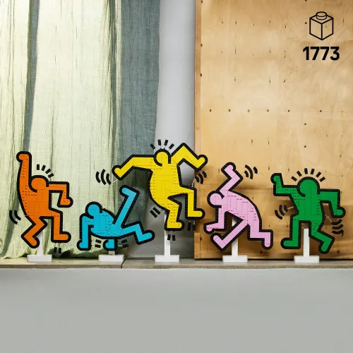 LEGO 31216 Art Keith Haring — tańczące postacie