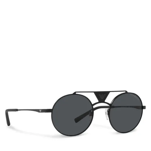 Okulary przeciwsłoneczne Emporio Armani 0EA2120 300187 Matte Black/Dark Grey - Rozmiar (EU) 51