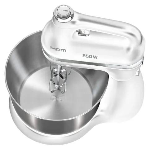 Mikser z misą MPM MMR-26Z/B Biały