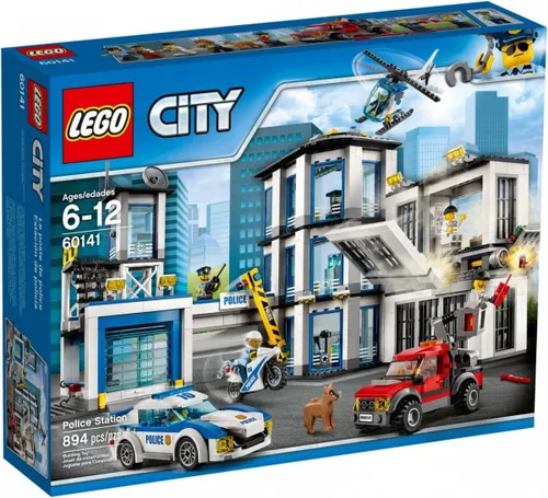 Конструктор Lego City полицейский участок (60141)