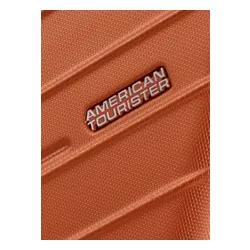 American Tourister SPEEDSTAR-copper orange'ın geniş genişletilebilir valizi