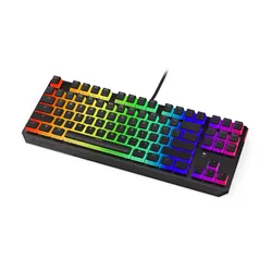 Klawiatura mechaniczna Endorfy Thock TKL Pudding Brown Kailh Brown RGB Czarny