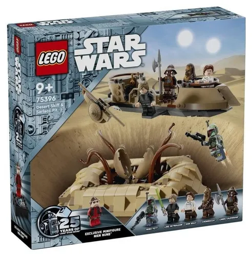 LEGO Star Wars 75396 пустынная баржа и яма Сарлакка