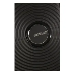 Mała kabinowa walizka American Tourister Soundbox - bass black