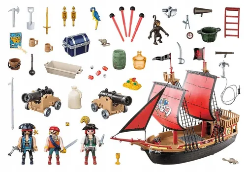 Playmobil Ölü Kafatası Savaş Gemisi (70411)