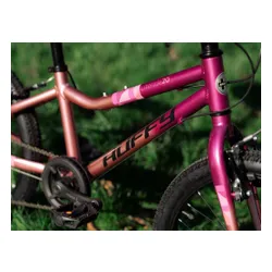 Rower dziecięcy HUFFY Literide Junior 20 cali dla dziewczynki Różowo-fioletowy