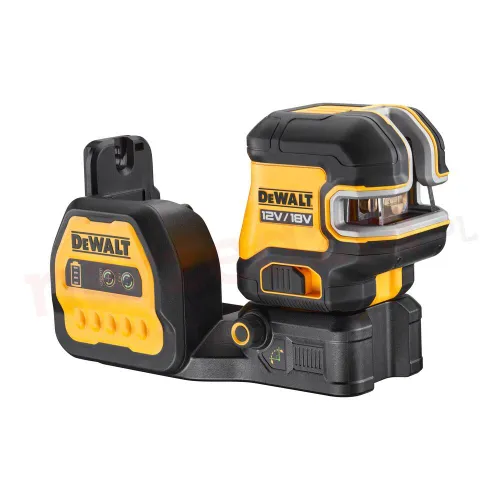 Zielony laser krzyżowy DeWalt DCE822NG18