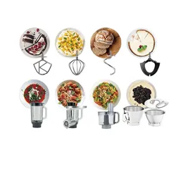 Кухонный комбайн Kenwood Titanium Chef Baker kvc85. 594si серебристый