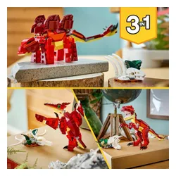 KLOCKI LEGO CREATOR 31379 Groźny dinozaur, zestaw klocków +8 lat
