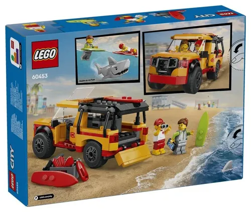 LEGO City Great Vehicles 60453 Furgonetka ratowników plażowych