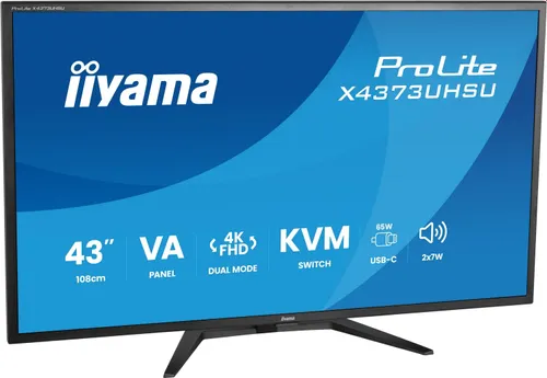 iiyama ProLite X4373UHSU-B2 - 60Hz | 4K | VA | 43'' | 3ms | HDR10