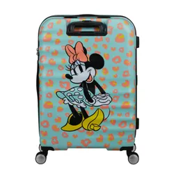 Чемодан American Tourister Wavebreaker Disney среднего размера - Minnie pastel dot