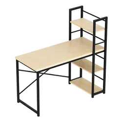 Biurko gamingowe MARK ADLER Leader 4.0 Brązowo-czarny