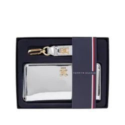 Подарочный набор Tommy Hilfiger Large в Wristlet AW0AW156580IO Metallic Silver 0io