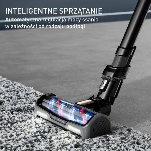 Odkurzacz Tefal X-Force Flex 15.60 Aqua TY99G3 160min Funkcja mycia Wymienny akumulator Mini elektroszczotka