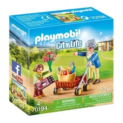 Playmobil 70194 Babcia z chodzikiem