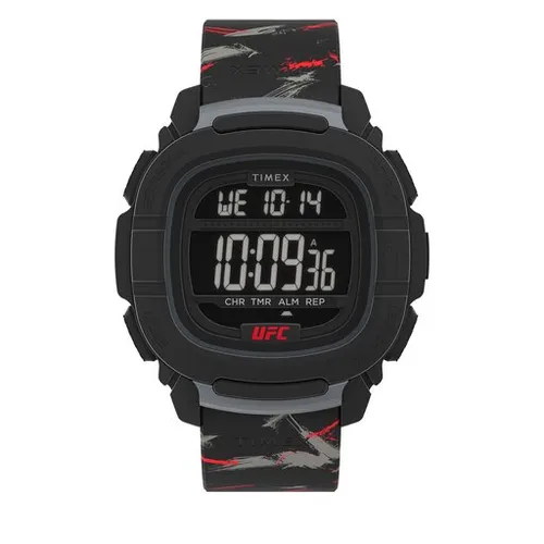 Timex UFC Strength Shock XL TW2V85200 Siyah Saatler