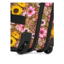 Дорожная сумка на колесиках Eastpak Transit'R L-popflower brown