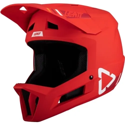 Kask rowerowy fullface Leatt MTB Gravity 1.0 Junior czerwony - XXS