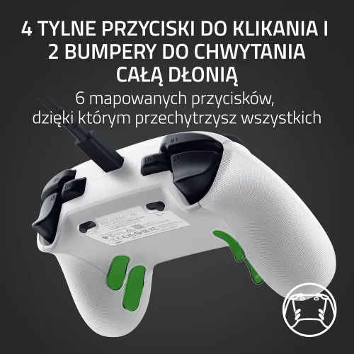 Pad Razer Wolverine V3 Tournament Edition do PC, Xbox Przewodowy Biały