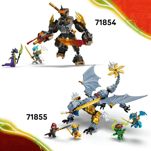 LEGO 71854 NINJAGO Mech specjalny Cole A i Zane w smoczej zbroi