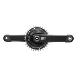 Mechanizm korbowy z pomiarem mocy na pająku SRAM XX Eagle Wide DUB T-Type