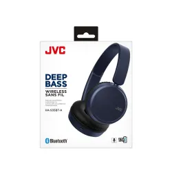 Słuchawki bezprzewodowe JVC HA-S35BT-A Nauszne Bluetooth 4.1 Niebieski