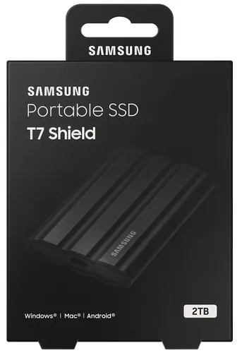 Dysk SAMSUNG T7 Shield 2TB USB 3.2 Gen. 2 SSD Czarny
