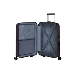 Средний жесткий чемодан American Tourister Airconic - dark plum