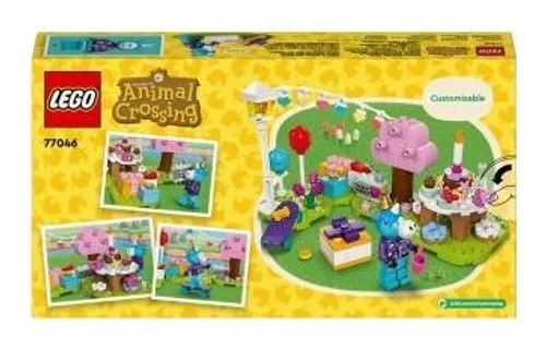 LEGO Animal Crossing 77046 лошадь Джулиан и его день рождения