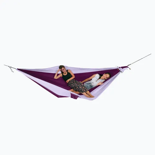 Hamak turystyczny dwuosobowy Ticket To The Moon King Size plum/light purple