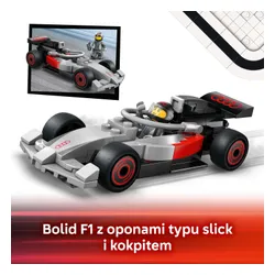 LEGO 60493 City Ciężarówka F1 z bolidem Audi F1