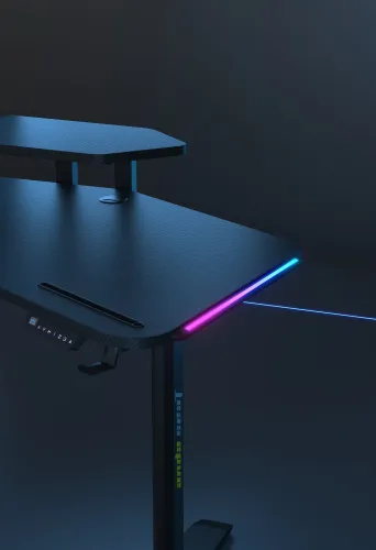 Biurko Anda Seat Shadow Warrior 160cm Czarny