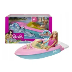 Lalka Barbie motorówka i lalka GRG30