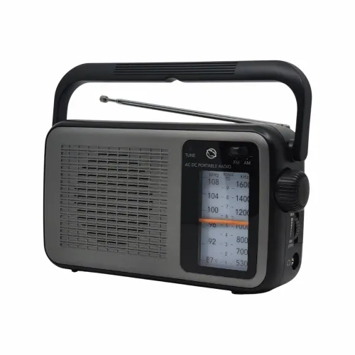 Radioodbiornik Manta MARDI919BK Radio FM Czarno-szary