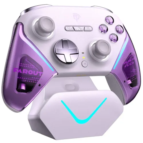 Pad EasySMX D10 do Nintendo Switch, PC Bezprzewodowy Fioletowy
