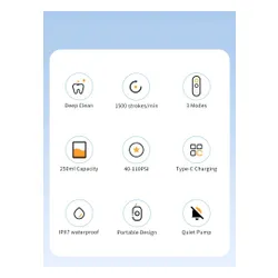 Irygator IVISMILE 01WP-W Biały