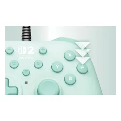 Pad Hori Turbo Cozy Green do Nintendo Switch 2 Przewodowy