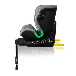 Fotelik samochodowy LIONELO Harmony i-Size 40-150 cm (0-36 kg) Szary