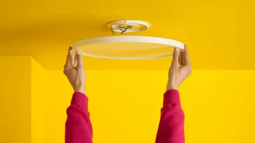 Lampa sufitowa WiZ Superslim Ceiling 22W Biały