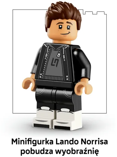 LEGO 43023 Editions Kask Lando Norris McLaren Mastercard F1 Team