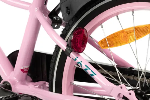 Rower dziecięcy KARBON Jazz 18 cali dla dziewczynki Różowy