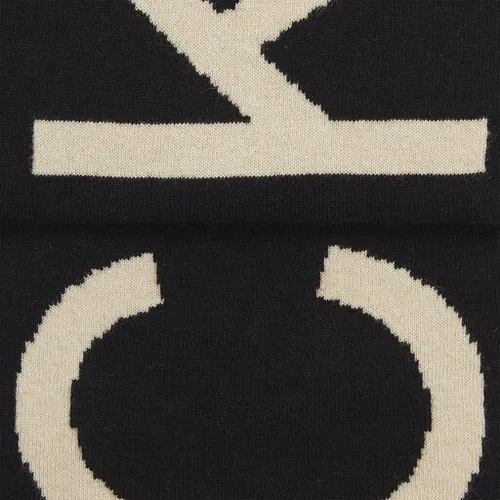 Calvin Klein Jeans eșarfă eșarfă Logo K60k611263 Negru BDS