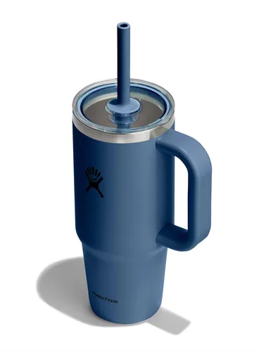 Kubek termiczny Hydro Flask 24 Oz  Travel Tumbler Clear Lid (710 ml) - harbor blue