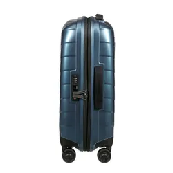 Маленький расширяемый чемодан Samsonite Attrix 55 см (23/26 см) - steel blue